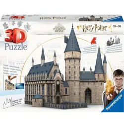 Puzzle Ravensburger Castillo de Hogwarts, Harry Potter 3D 540 piezas 112593