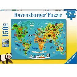 Puzzle Ravensburger El globo de los animales 150 Piezas XXL 132874