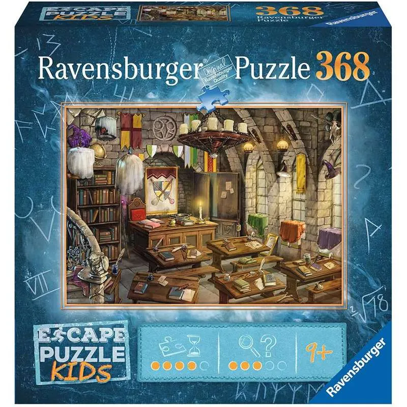 Ravensburger puzzle escape kids 368 piezas Escuela de magia 133031