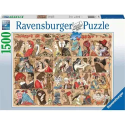 Puzzle Ravensburger El amor a lo largo de los años de 1500 Piezas 169733