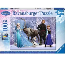 Puzzle Ravensburger La reina de las nieves, Frozen 100 Piezas XXL 105168