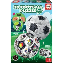 Puzzle Educa 3D Balón de Fútbol de 32 Piezas 19184