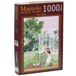 Puzzle Magnolia 1000 piezas Viviendo en verde 3421