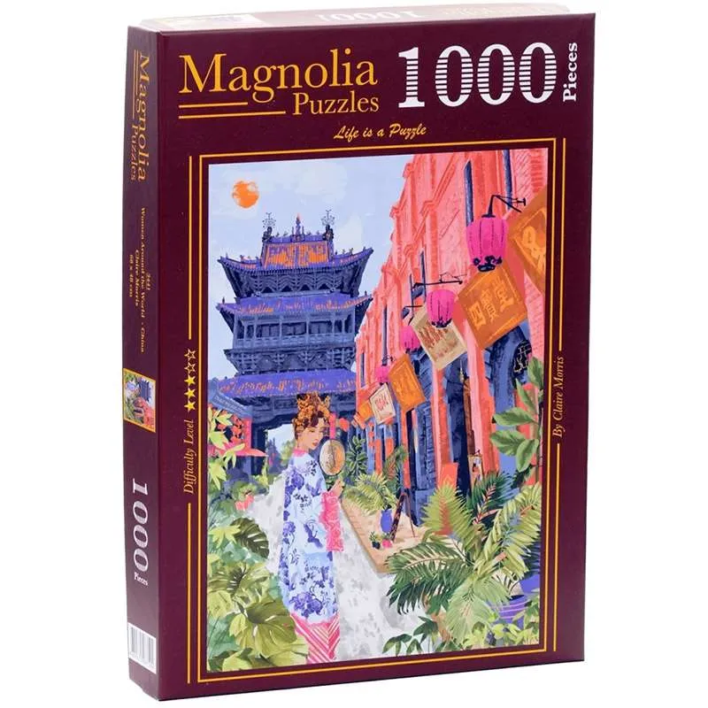 Puzzle Magnolia 1000 piezas China 3441