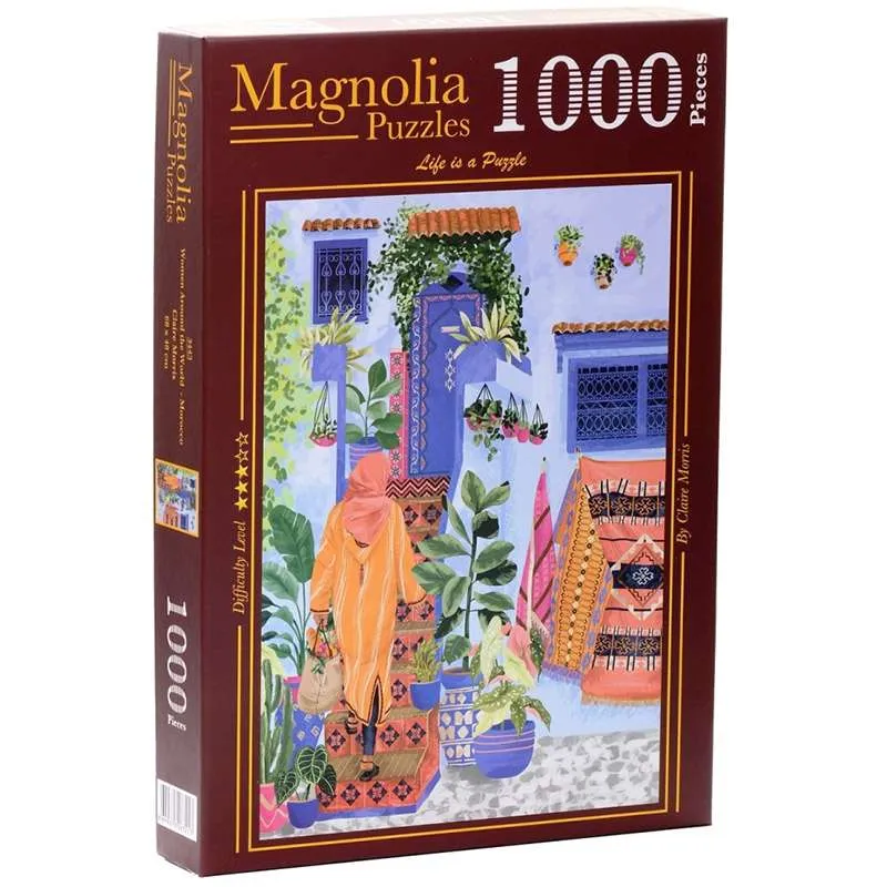 Puzzle Magnolia 1000 piezas Marruecos 3443