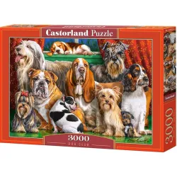 Puzzle Castorland Club de perros de 3000 piezas C-300501