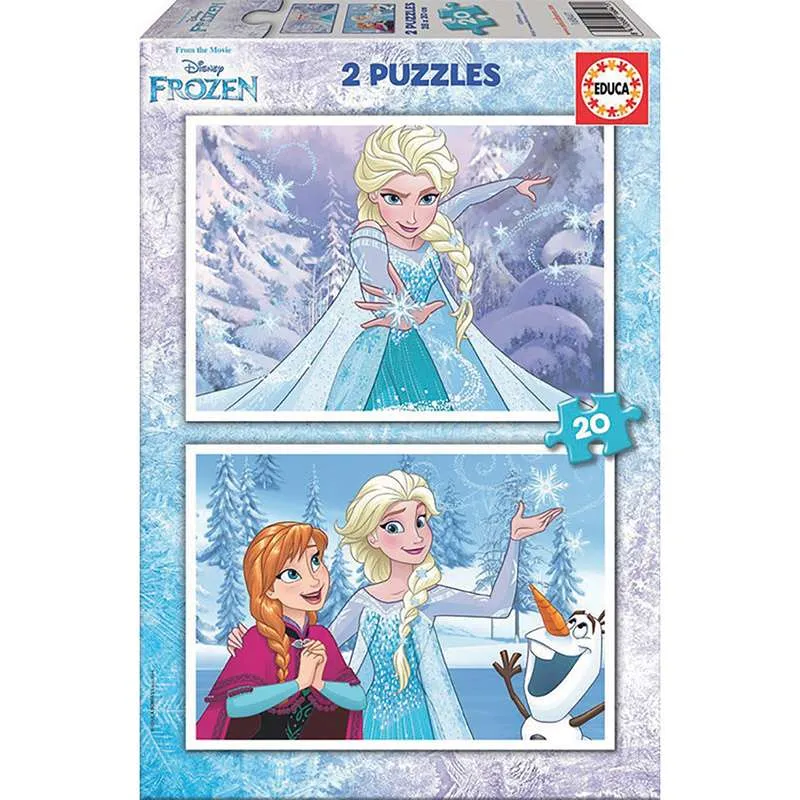 Educa puzzle 2x20 piezas Frozzen 16847