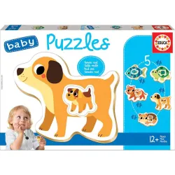 Educa puzzle baby Animales Domésticos 17573