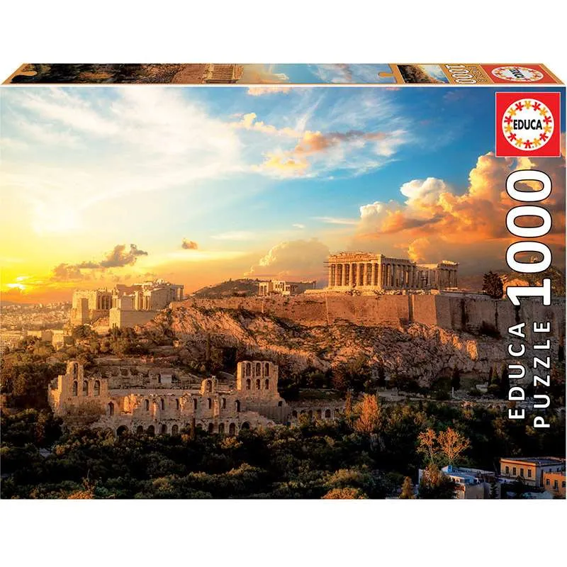 Educa puzzle 1000 Acrópolis de Atenas 18489