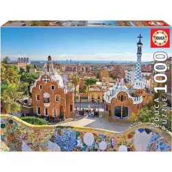 Educa puzzle 1000 Vista de Barcelona desde el Parque Güel 17966