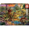 Educa puzzle 1000 Tierra de dinosaurios 17655