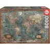 Educa puzzle 8000 Mapamudi histórico 18017