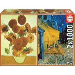 Educa puzzle 2x1000 Art collection. Van Gogh 18491