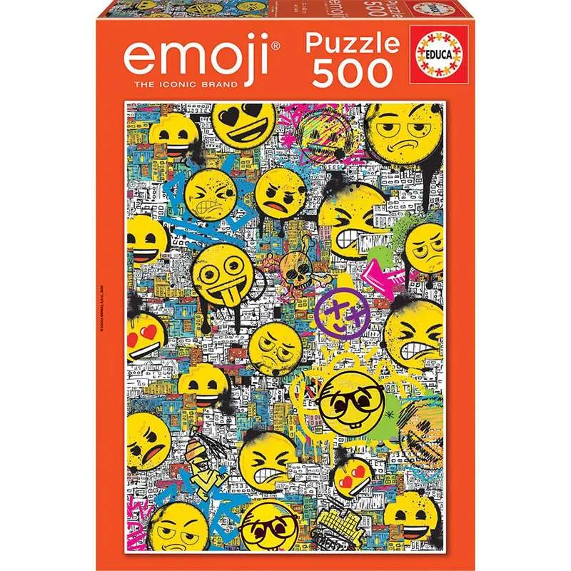 Educa puzzle 500 Emoji graffiti 18485