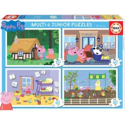 Educa puzzle junior multiple 20-40-60-80 Peppa Pig 18645