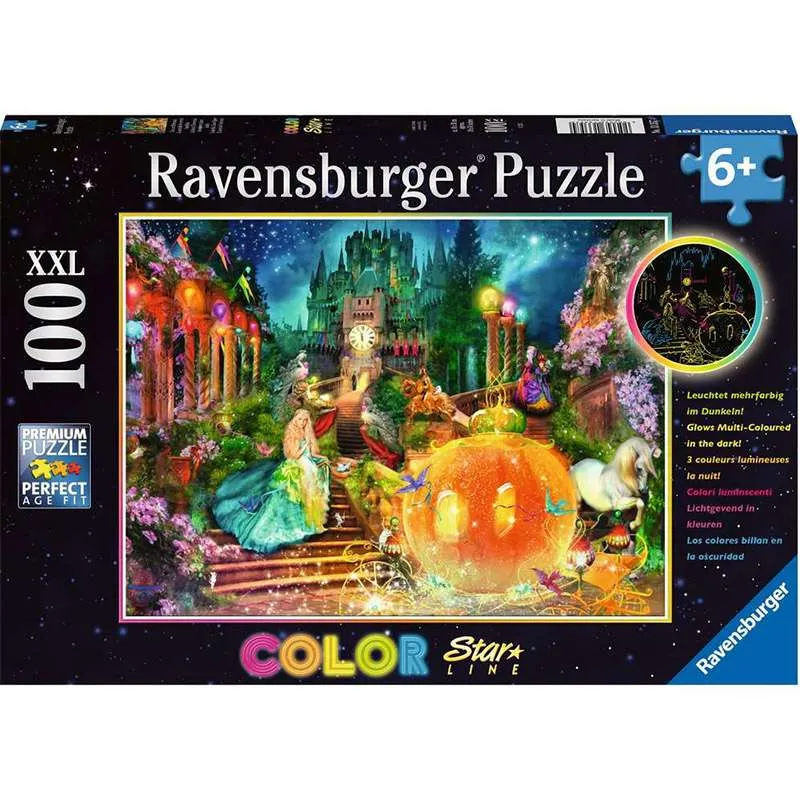 Puzzle Ravensburger El cuento de Cenicienta 100 Piezas XXL 133574