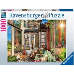Puzzle Ravensburger Casita entre secuoyas 1000 piezas 174966