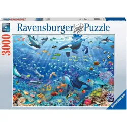 Puzzle Ravensburger Un colorido mundo submarino de 3000 piezas 174447