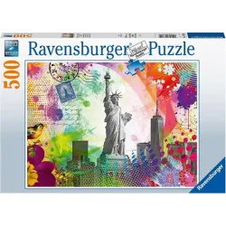 Puzzle Ravensburger Postal de New York de 500 piezas 169856