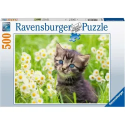 Puzzle Ravensburger Gatito en el prado de 500 piezas 173785