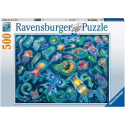 Puzzle Ravensburger Especies submarinas de colores de 500 piezas 173754