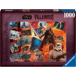 Puzzle Ravensburger Villanos Star Wars - Moff Gideon 1000 piezas 173433