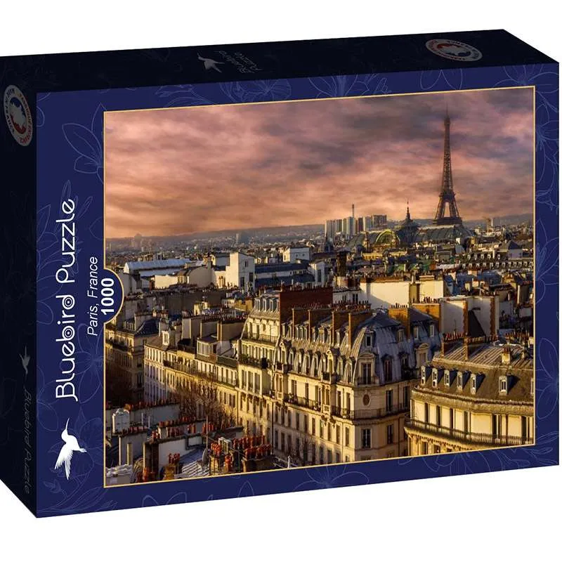 Bluebird Puzzle París, Francia de 1000 piezas 90139
