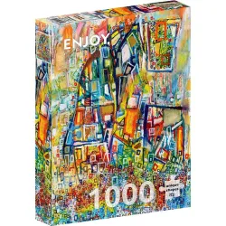 Puzzle Enjoy puzzle de 1000 piezas Barrena de grano 1650