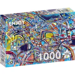 Puzzle Enjoy puzzle de 1000 piezas Tensiones de curva 1668