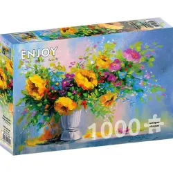 Puzzle Enjoy puzzle de 1000 piezas Ramo de flores amarillas 1699