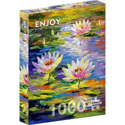 Puzzle Enjoy puzzle de 1000 piezas Nenúfares en el estanque 1847