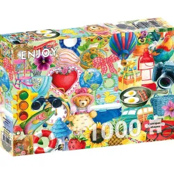 Puzzle Enjoy puzzle de 1000 piezas Popurrí de objetos 1904