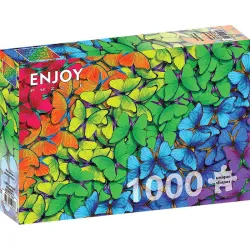 Puzzle Enjoy puzzle de 1000 piezas Mariposas arcoíris 1961