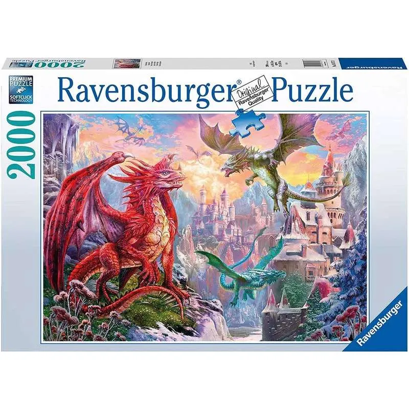Puzzle Ravensburger Tierra de dragones de 2000 piezas 167173