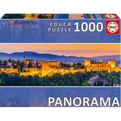 Educa puzzle 1000 piezas panorama Alhambra, Granada 19576