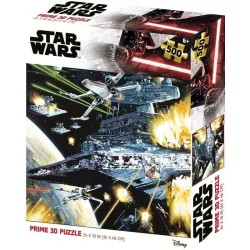 Puzzle Prime3D lenticular Star Wars Destructor Estelar 500 piezas