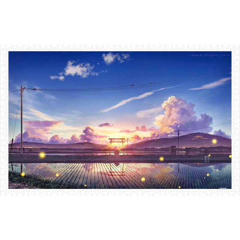 Puzzle Pintoo Sunset of Shinden de 1000 piezas H2395
