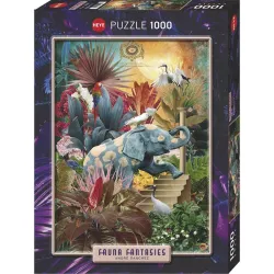 Puzzle Heye 1000 piezas Elefantasia 30008