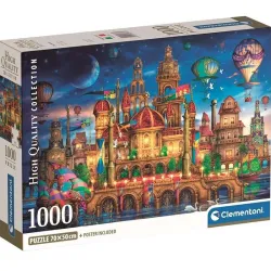 Puzzle Clementoni Downtown 1000 piezas 39778