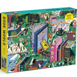 Puzzle Galison Book World de 1000 piezas