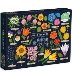 Puzzle Galison Edible Flowers de 1000 piezas