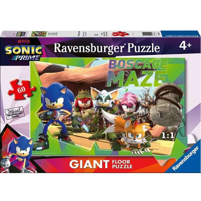 Puzzle Ravensburger Giant Sonic 60 piezas 031627