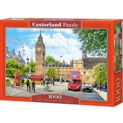 Puzzle Castorland Mañana ocupada en Londres de 1000 piezas C-104963