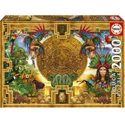 Educa puzzle Montaje Azteca Maya de 2000 piezas 19565