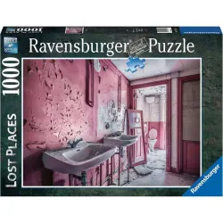 Puzzle Ravensburger Baño rosa en ruinas 1000 piezas 173594