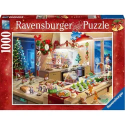 Puzzle Ravensburger Recreo navideño de 1000 piezas 175635