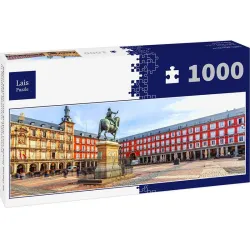 Lais Puzzle 1000 piezas Plaza Mayo de Madrid Panorámico