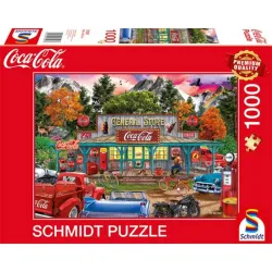 Puzzle Schmidt Tienda de Coca Cola de 1000 piezas 57597