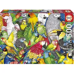 Educa puzzle Loros 500 piezas 19547