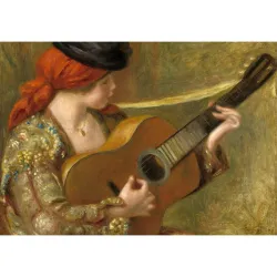Puzzle Grafika Joven española con guitarra, 1898 de 1000 piezas